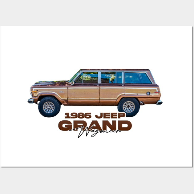 1986 Jeep Grand Wagoneer Wall Art by Gestalt Imagery